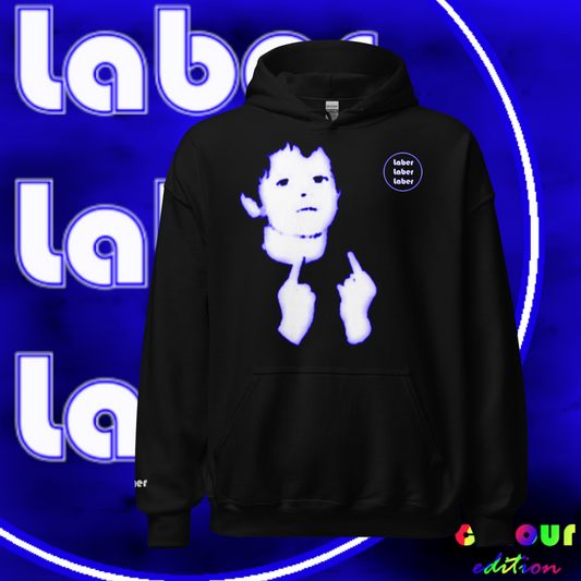 Fuck Off Hoodie -colour edition- Blau