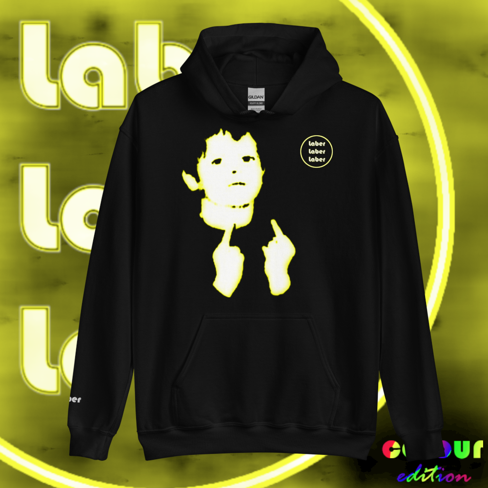 Fuck Off Hoodie -colour edition- GELB